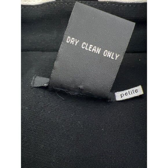 Sandra Petite Women Color Block Skirt Suit Size 4P Jacket / 8P Skirt - Picture 11 of 12